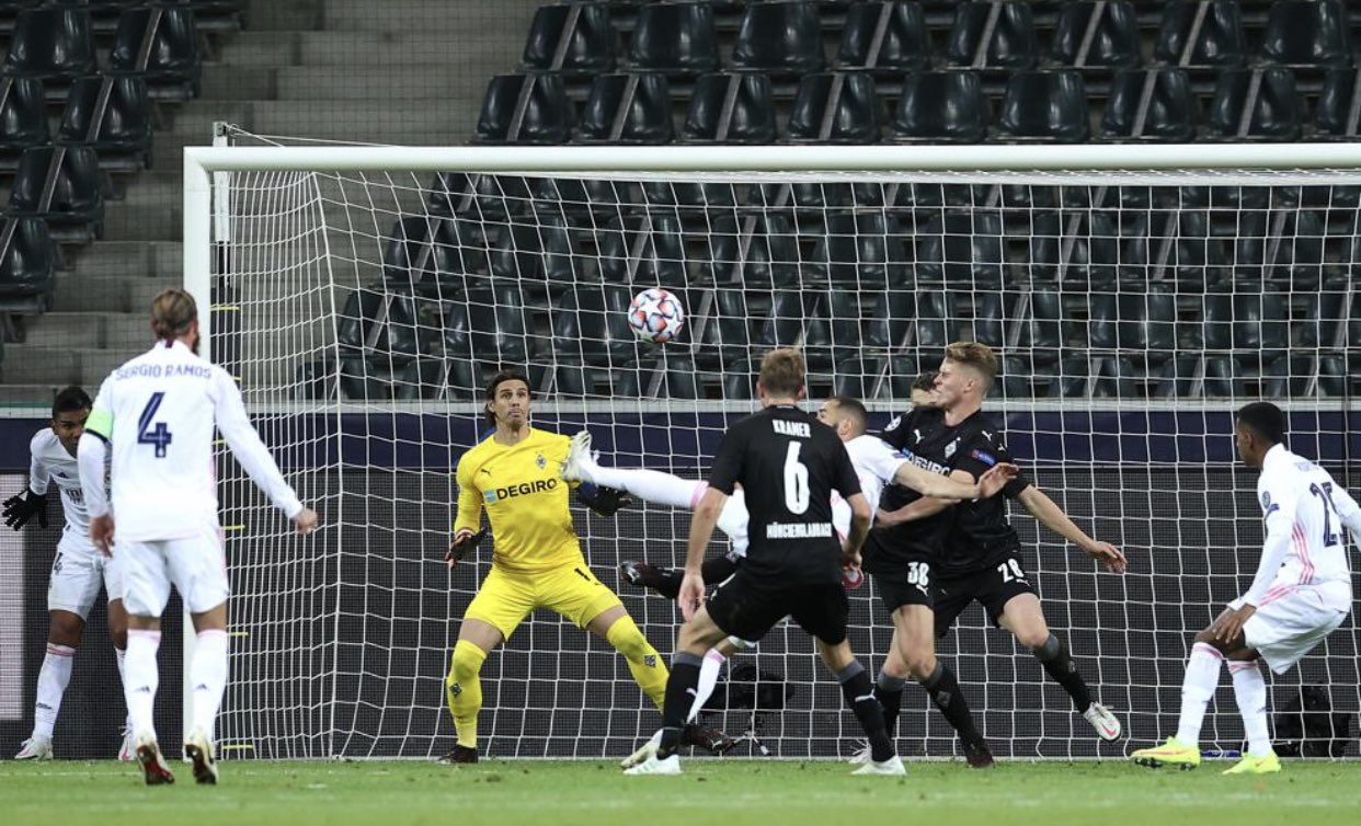 أهداف ريال مدريد وبوروسيا مونشنجلادباخ