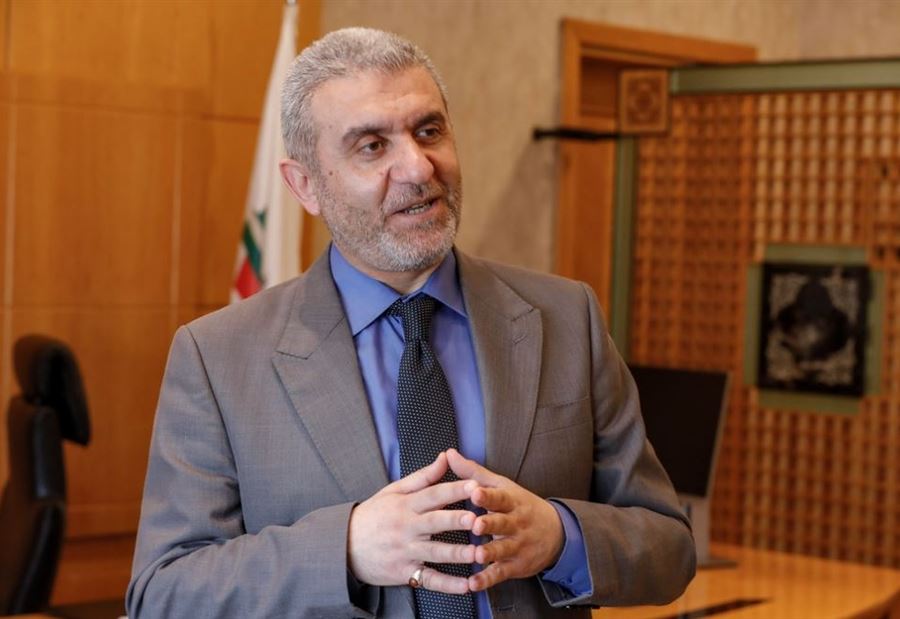 وزير العمل في حكومة تصريف الأعمال مصطفى بيرم_9999999874568974569876459874633333