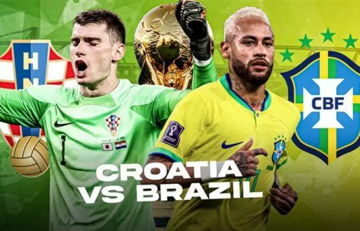 بث مباشر لمباراة البرازيل و كرواتيا من مونديال كأس العالم 2022 في قطر_99999996542319874563333333333
