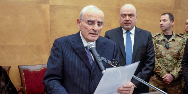 وزير الدفاع اللبناني ميشال منسى