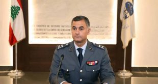 المدير العام لقوى الأمن الداخلي اللواء رائد عبد الله