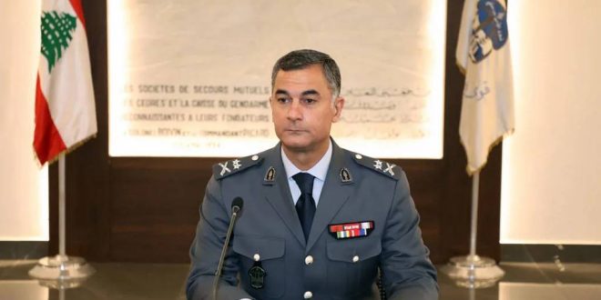 المدير العام لقوى الأمن الداخلي اللواء رائد عبد الله