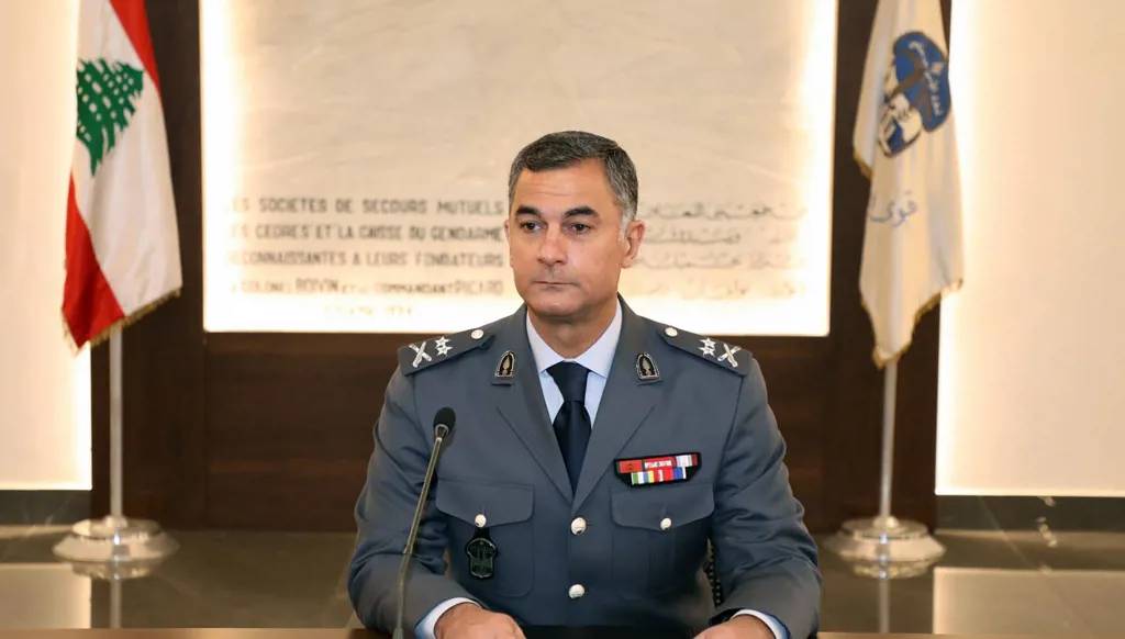 المدير العام لقوى الأمن الداخلي اللواء رائد عبد الله